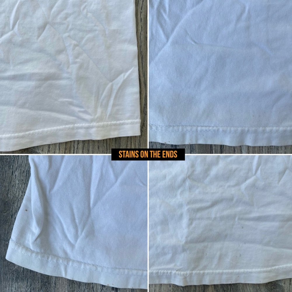 Vintage BLINK 182 White Rock Band T Shirt 2000 Large Adult Y2K Deadstock RARE - Picture 5 of 16